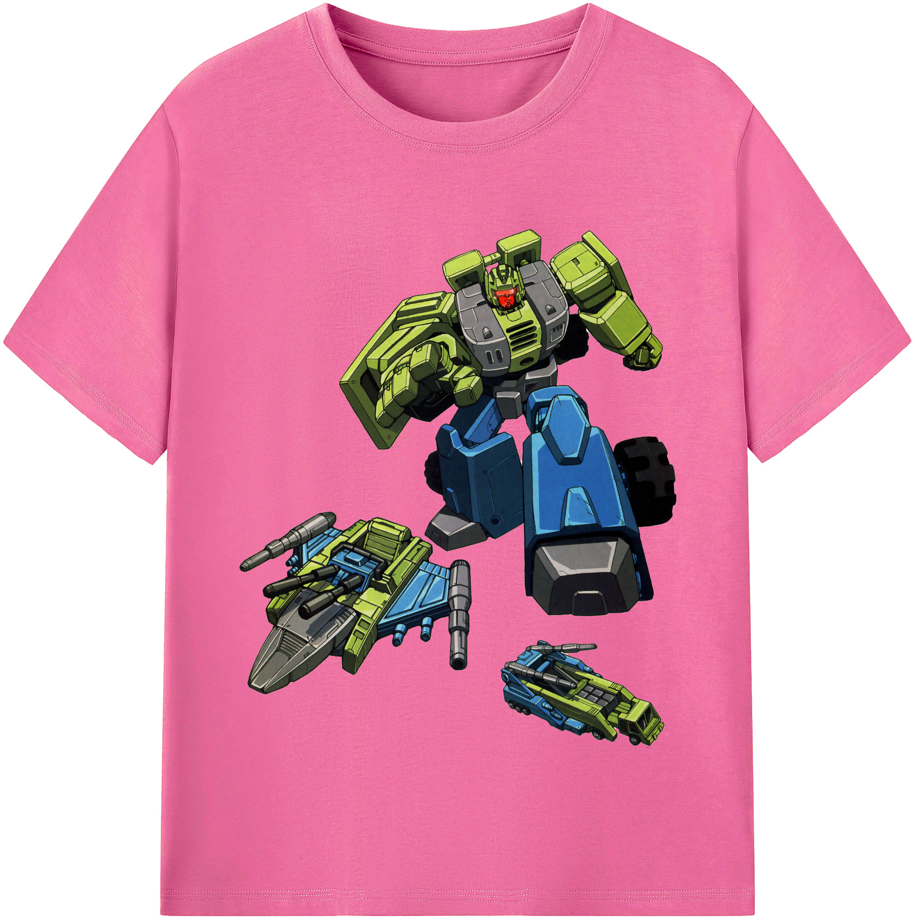 （画像用）  レディースカジュアルプリントTシャツ（綿100％）
